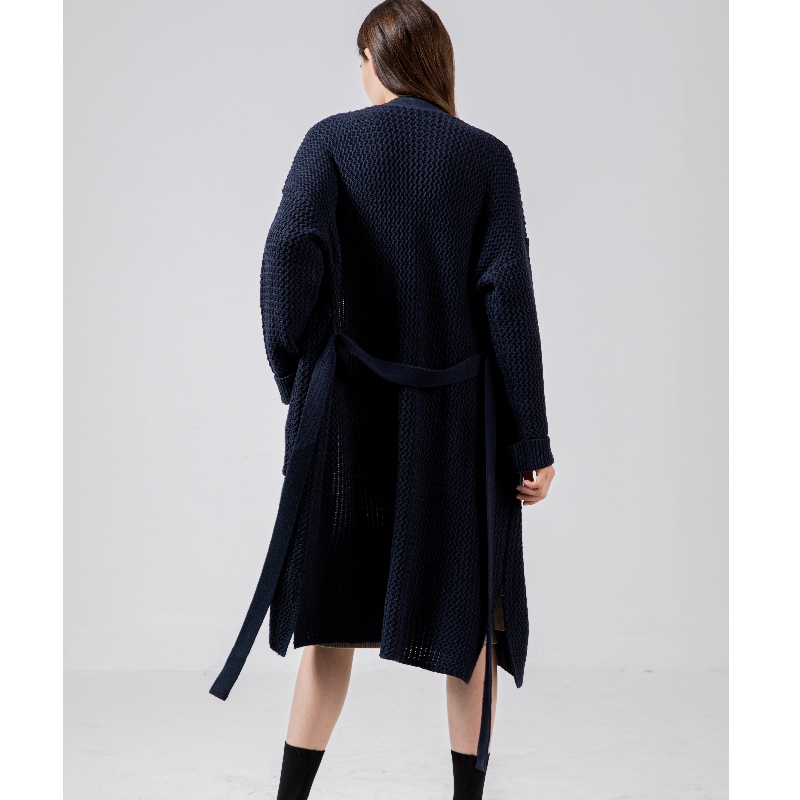 Χαλαρά, κομψό και casual αυστραλιανό μαλλί cardigan65003#